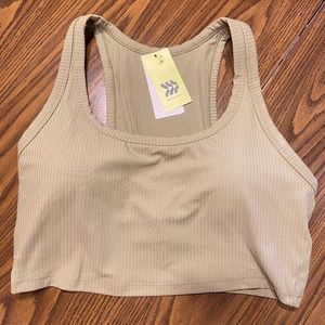 All In Motion by Target Sage Green Sports Bra NWT